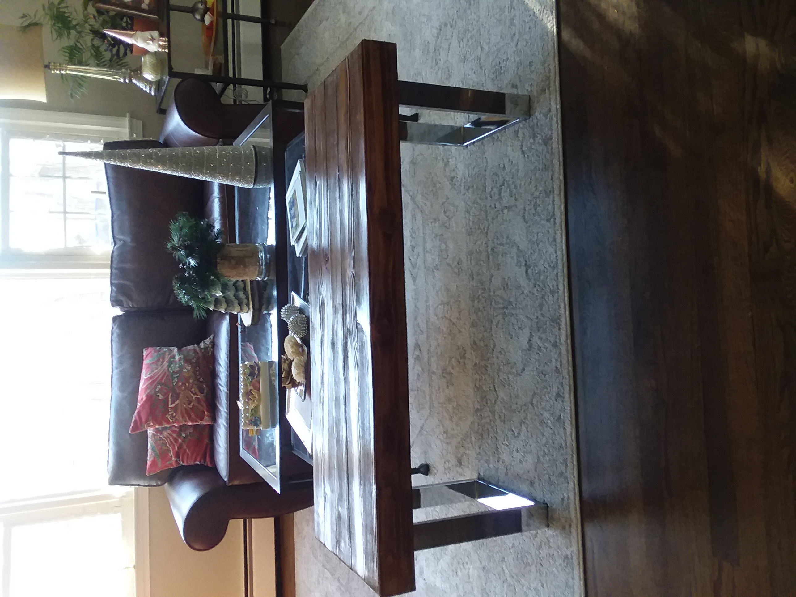 Buy Coffee Table Legs Metal Legs Square Furniture Legs, 16" Stainless Steel Modern 2pc 161305SS ...