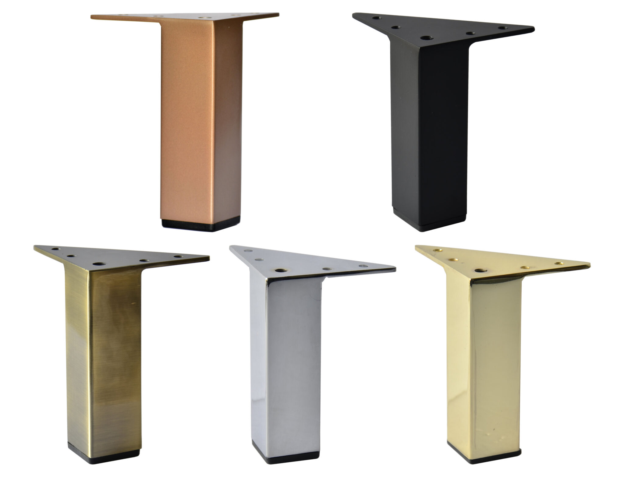 Buy Square Metal Furniture Leg Chrome Finish 5h 902 5 At Affordable Price From Alpha